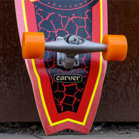 Carver Flame Dot Shark Complete Cruiser Skateboard