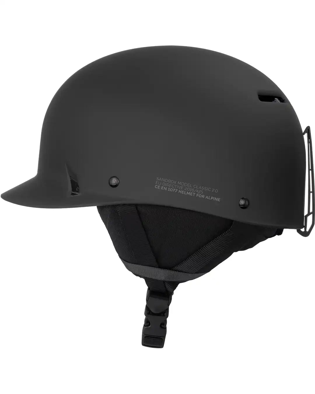 Casque d'hiver Casque Hiver Classic 2.0 Snow - Black par SANDBOX – vue 3