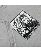 World Domination T-Shirt - Heather Grey