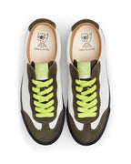 VM004-Milic Low Shoes - Olive/Cream/Black