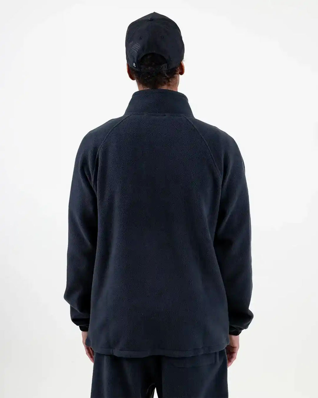 Lodge Half Zip Rec Fleece Fleece - Stealth Black
