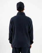 Lodge Half Zip Rec Fleece Fleece - Stealth Black