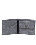 Roy Coin Wallet - Raven Crosshatch