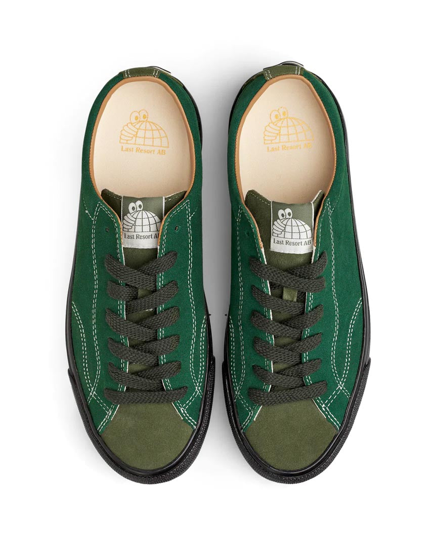 Suede VM003-Lo Shoes - Duo Green/Black