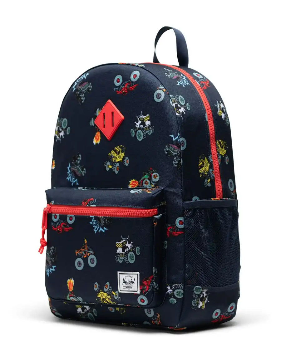 Heritage Youth Backpack - Monster Trucks