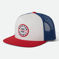 Oath Mp Trucker Hat - White/Blue