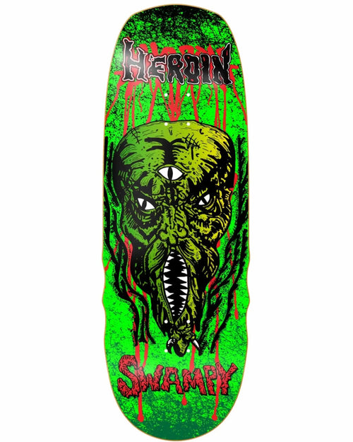 Heroin Swampy K02 Slime Face Skateboard Deck | Boutique Adrenaline