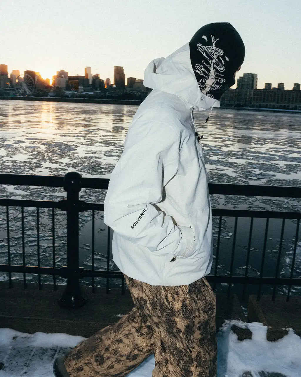 3 Ply Shell Winter Jacket - Marshmallow