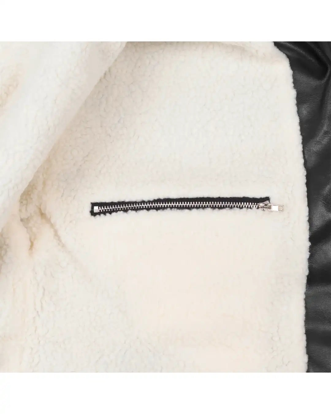 Manteau Leather - Black