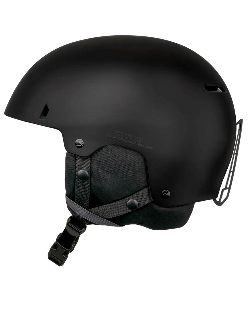 Icon Snow Mips Winter Helmet - Black