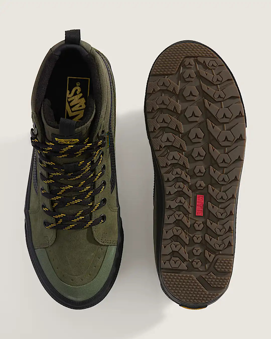 Mte Sk8-Hi Waterproof Insulated Shoes - Green/Black