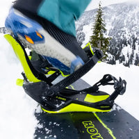 Mercury Fase Snowboard Bindings - Lime Art 2026