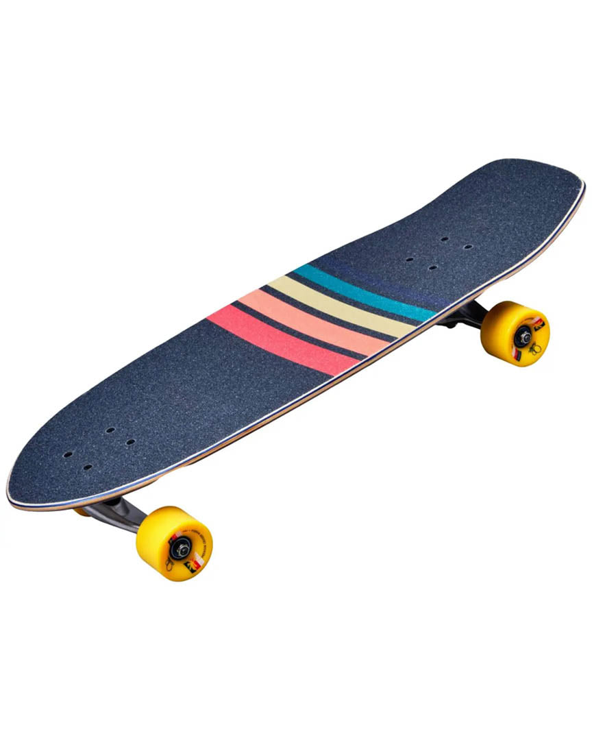 Sunset Surf Skate Complete Cruiser - White Navy