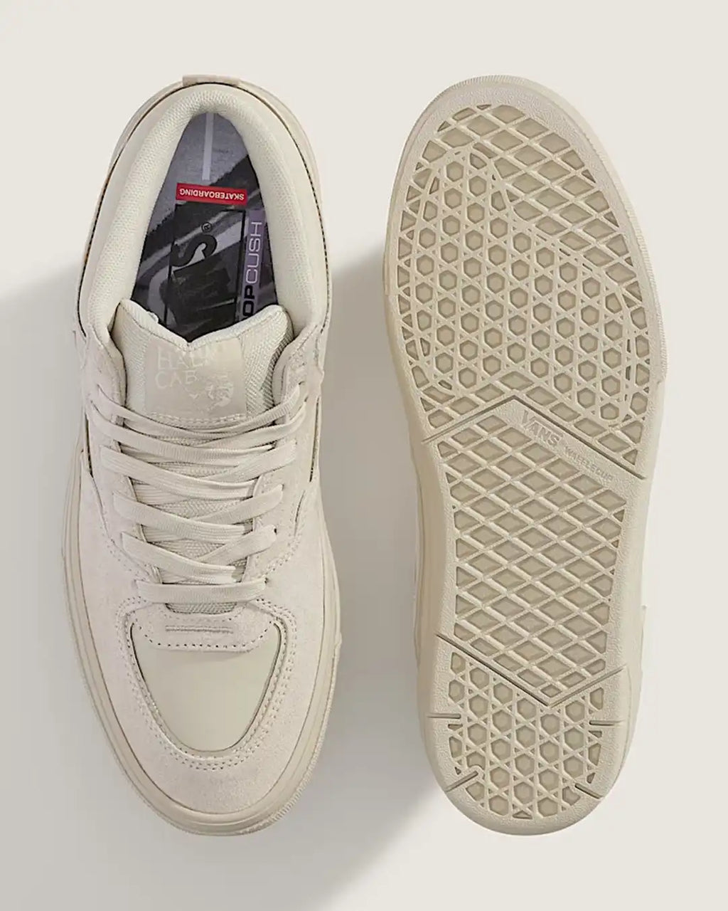 Souliers Skate Half Cab Wafflecup - Atiba Oatmeal