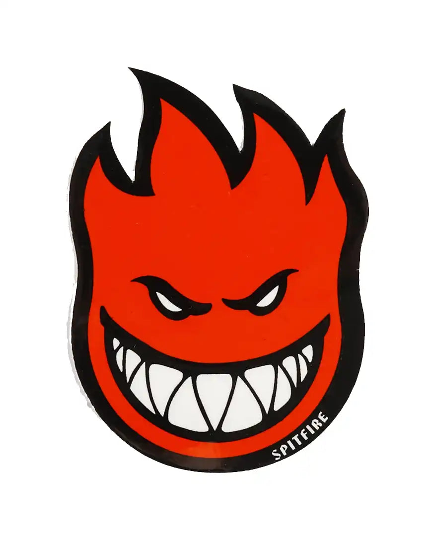 Divers Fireball Sticker Large - Red