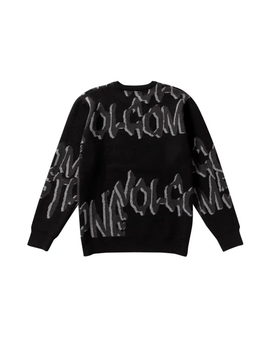 Cotton Ouaté Stone Jacquard - Black