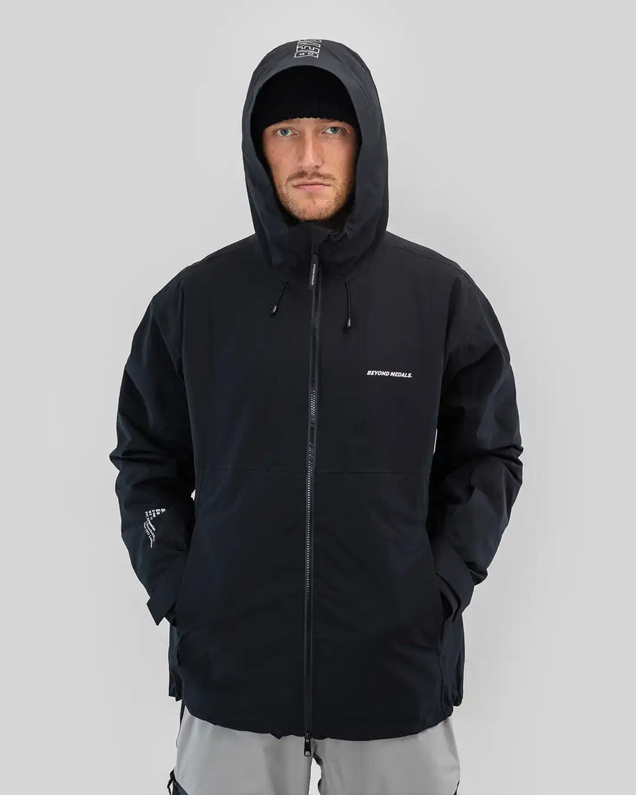 Fullzip 2L Winter Jacket - Black