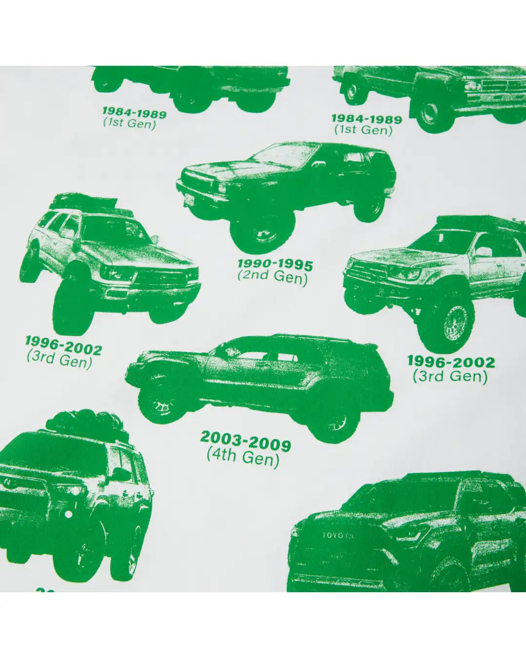 T-Shirt Toyota Th Generations - White