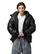 SOUVENIR Mountain Puffy Winter Jacket - Black – view 4