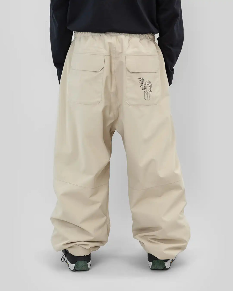 Park Snow Pants - Beige