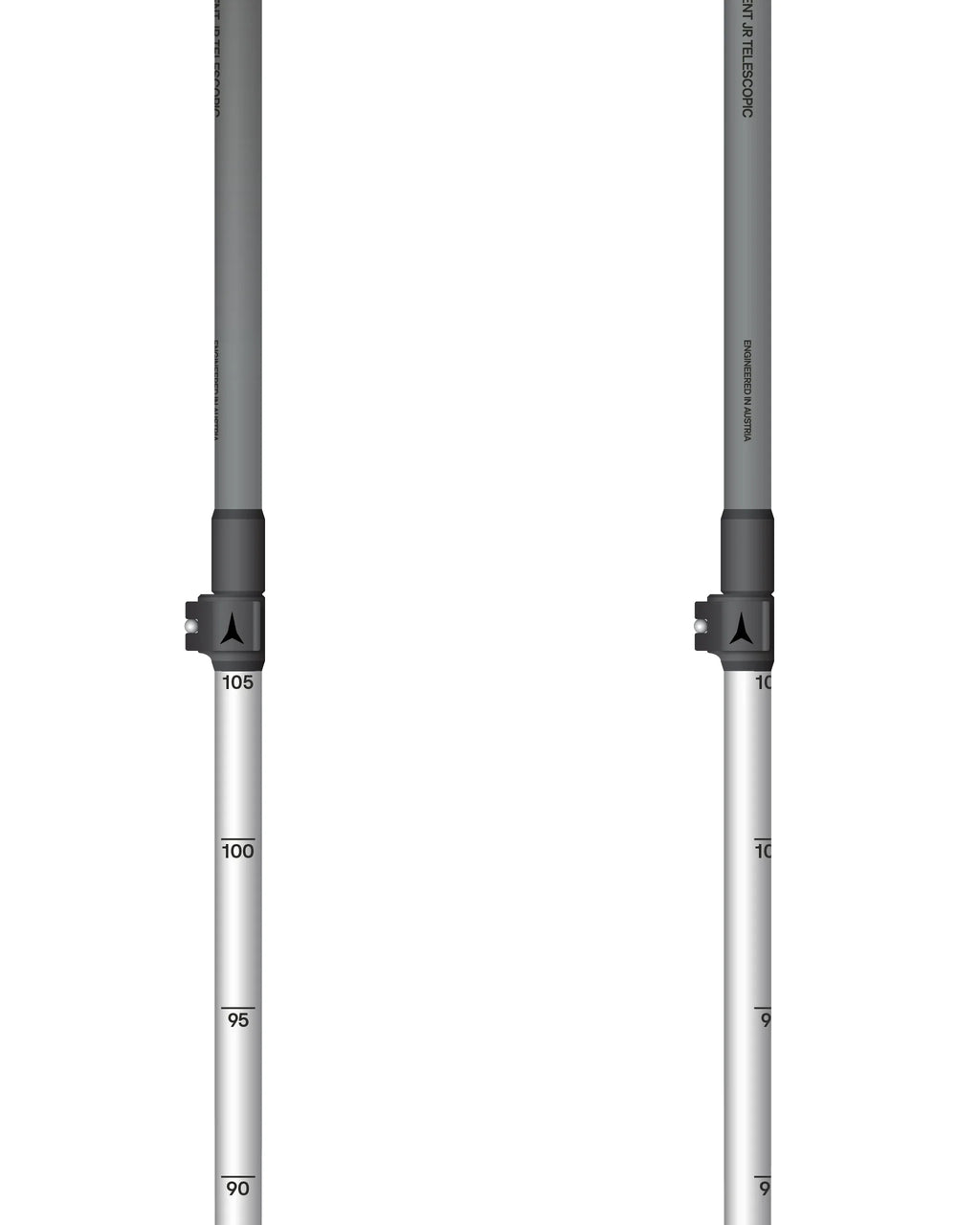 Bâtons de ski Pôles De Ski Revent Jr Telescopic - Black par ATOMIC – vue 3