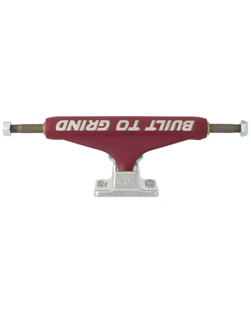 Stg11 Btg Speed Skateboard Trucks - Burgundy/Silver