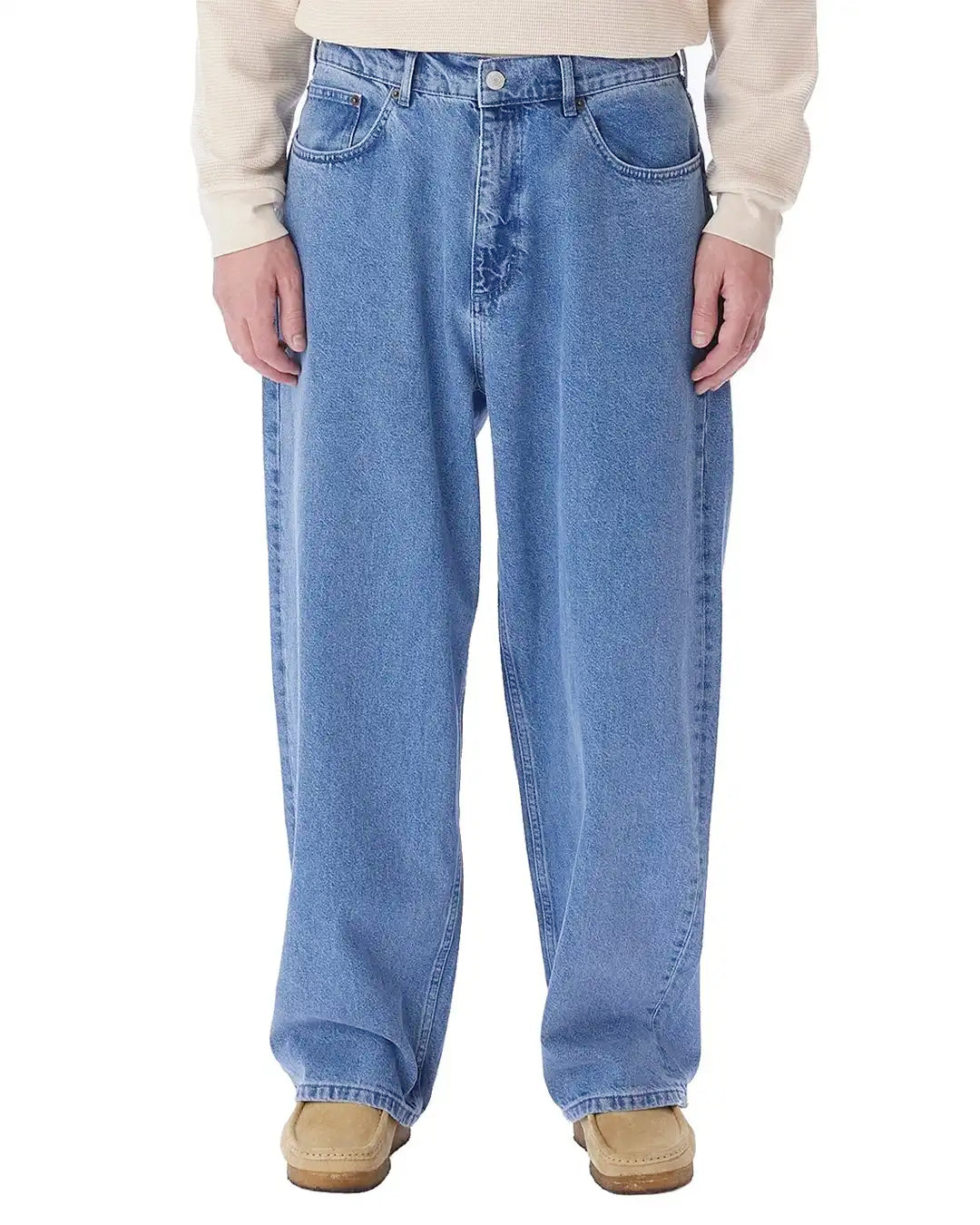 Bigwig Baggy Denim Jeans - Light Indigo Classic