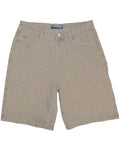 Wavy Baggy Shorts - Faded Khaki