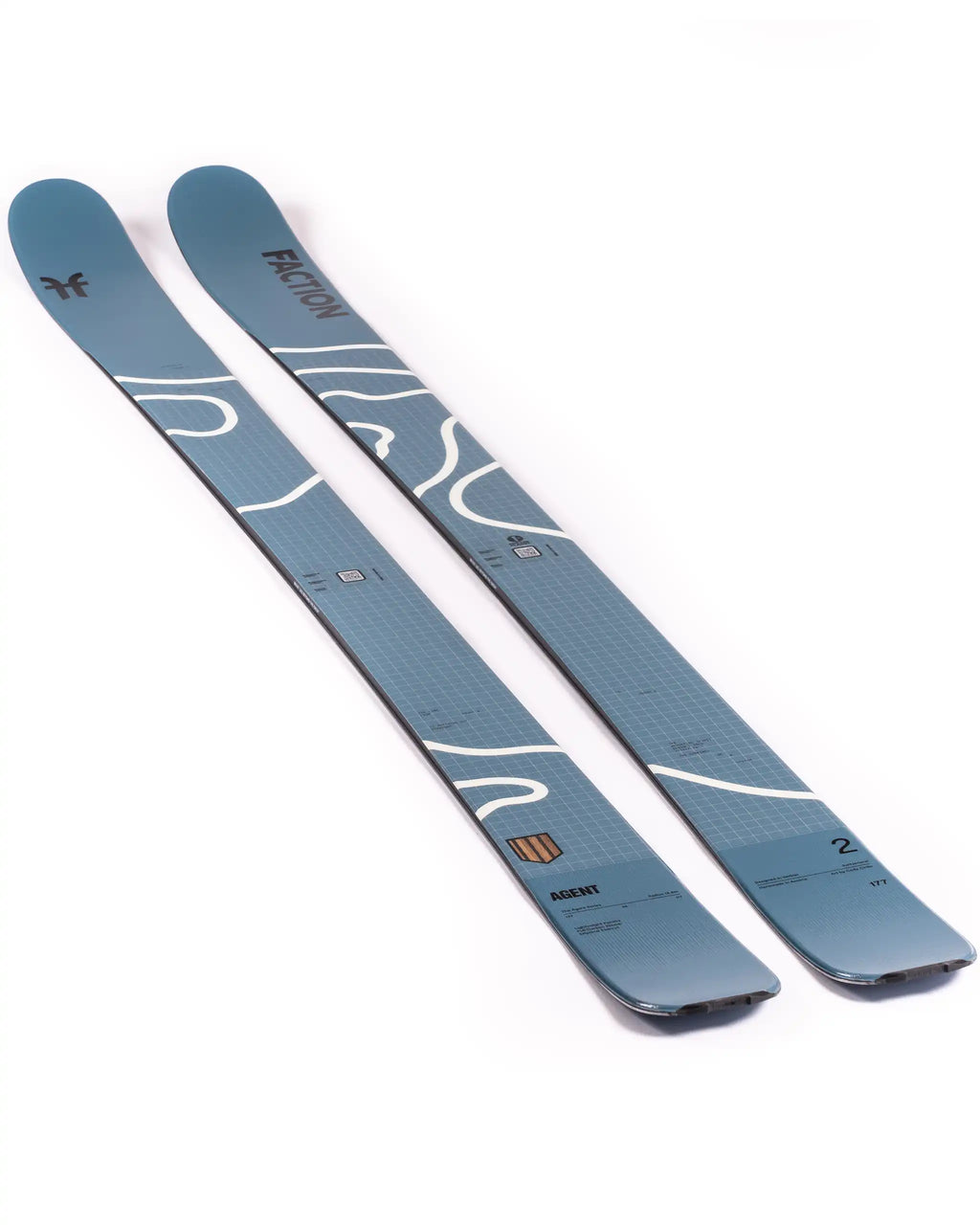 Agent 2 Skis - Blue 2027