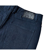 Wavy Classic Baggy Jeans - Navy