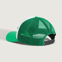Kids Classic Patch Curved Bill Hat - Vivid Green