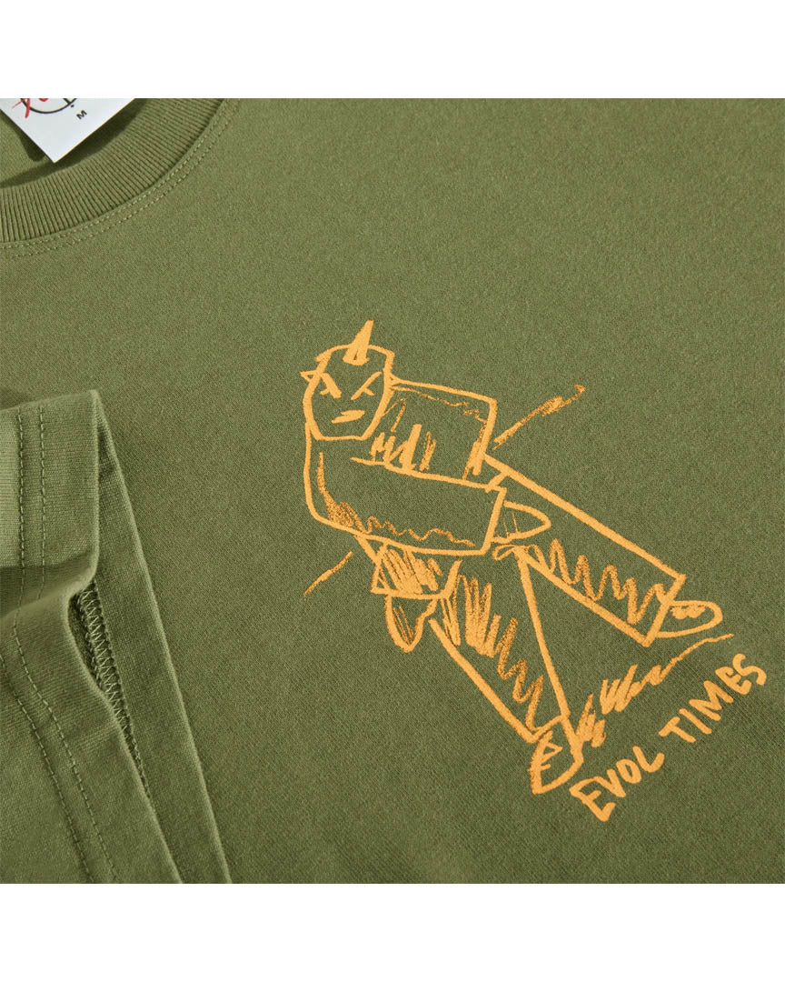 T-shirt Evol Times - Army Green