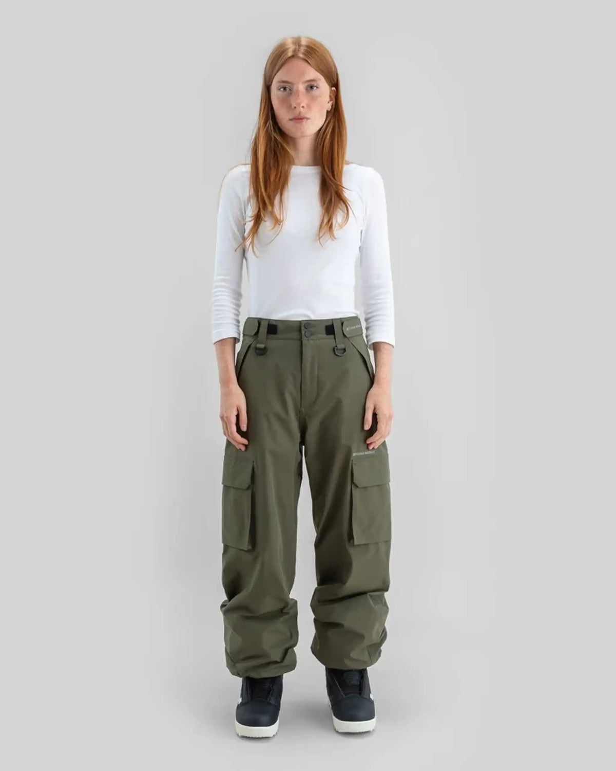 Pantalon de neige Pantalon Neige Cargo 2L Ripstop - Dark Green par BEYOND MEDALS – vue 4