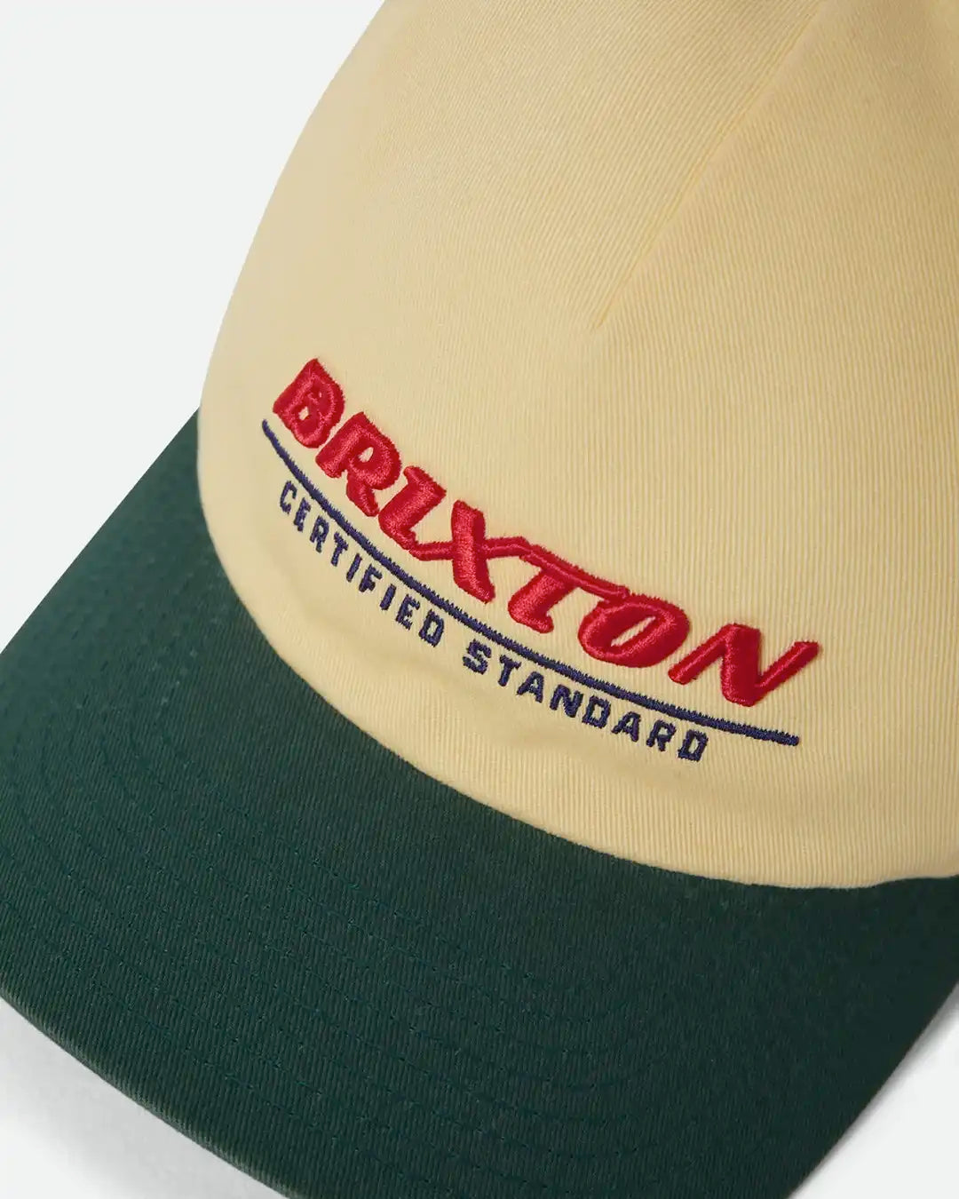 Brixton Certified Lp Adj Hat - Washed Yellow