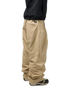 SOUVENIR Pleated Chino Snow Pants - British Khaki – view 4