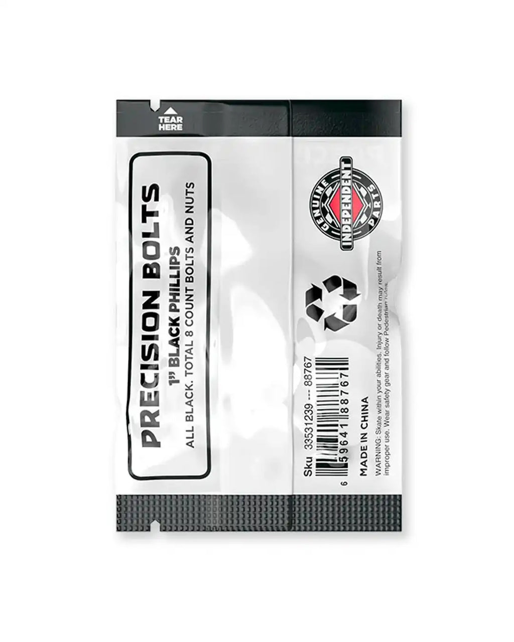 Phillips Genuine Skateboard Hardware - Black
