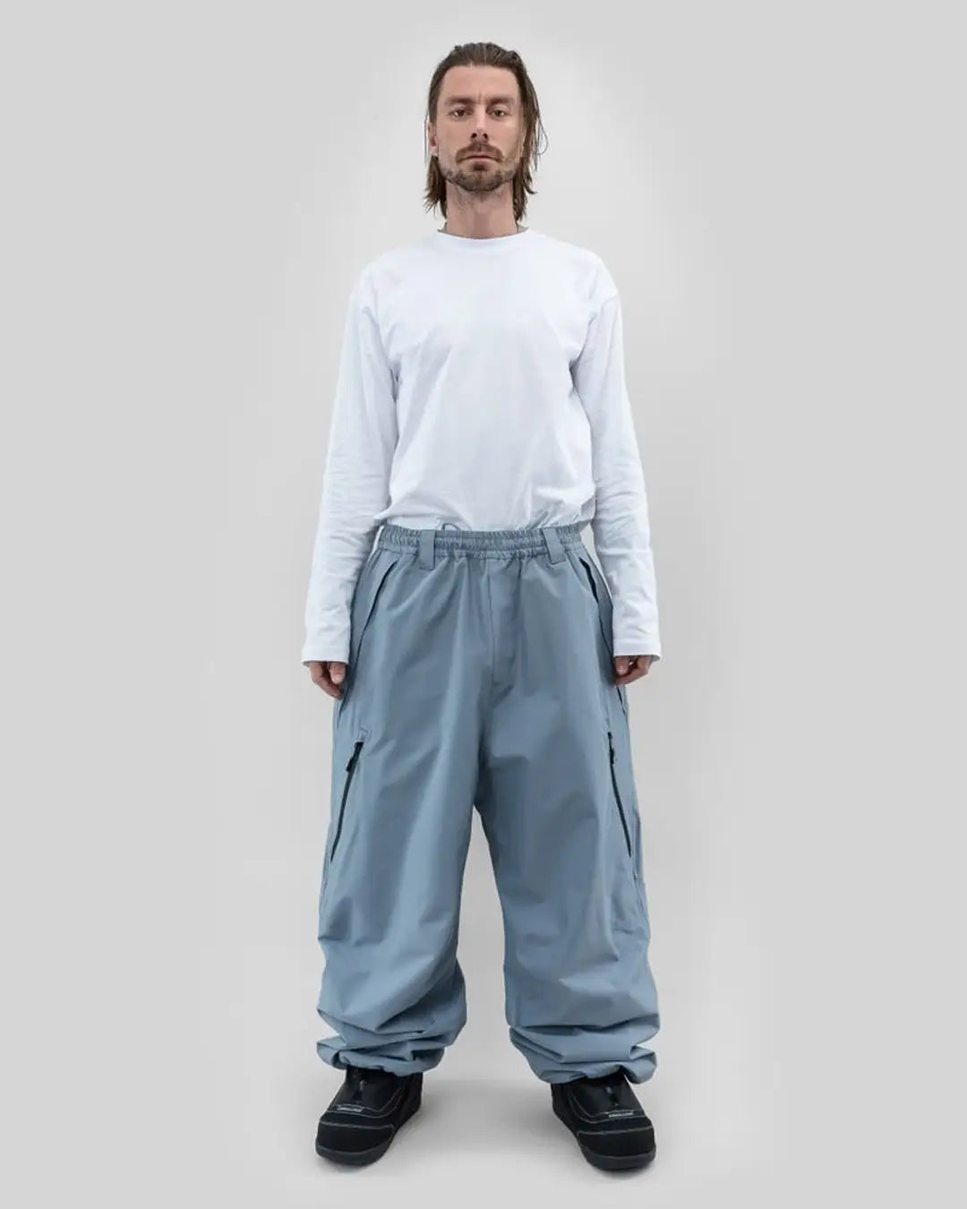 Park Zip Snow Pants - Pale Blue