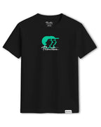 T-Shirt Mehrathon Norhtern Lights - Black