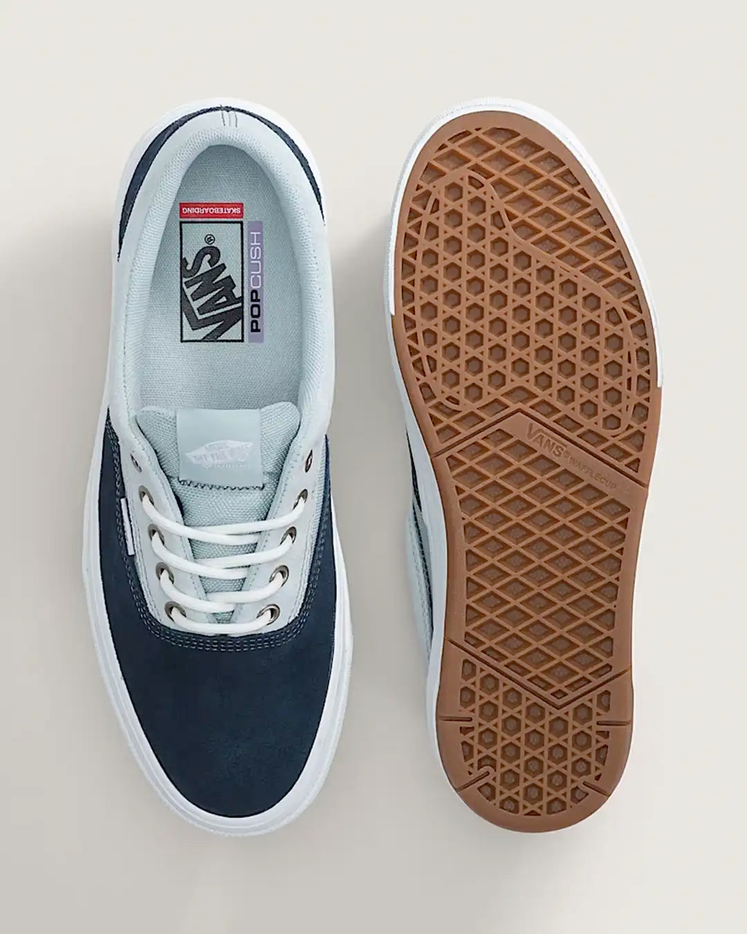 Skate Era Wafflecup Shoes - Navy/Blue Bell