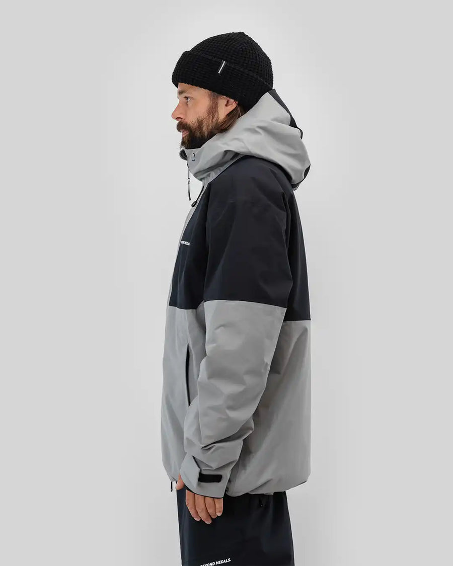 Fullzip 2L Winter Jacket - Grey