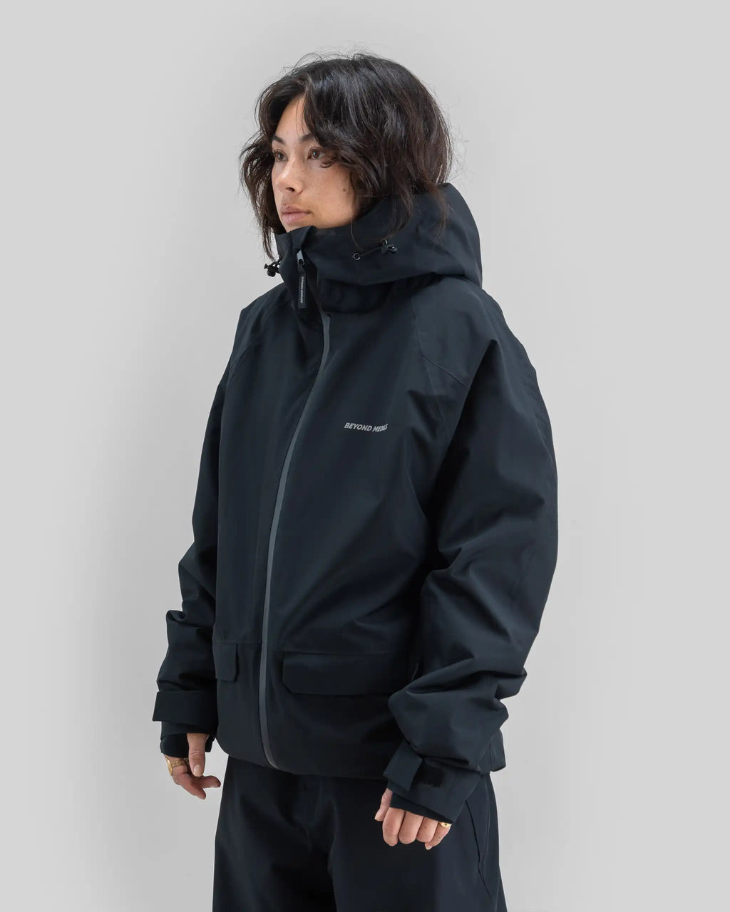 BEYOND MEDALS Nostalgia 2L Winter Jacket - Black – view 5