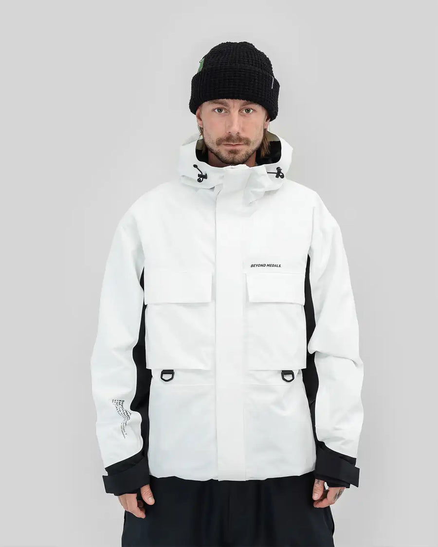 Cargo 2L Winter Jacket - White