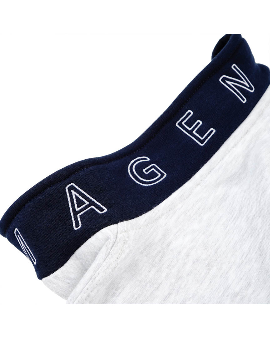 Nautic Highneck Sweater - Ash