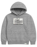 Smell The Roses Midweight Hoodie - Heather Grey