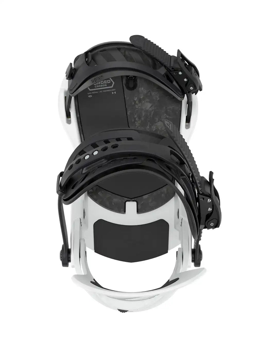 Fixation De Snowboard Atlas Pro - White 2026