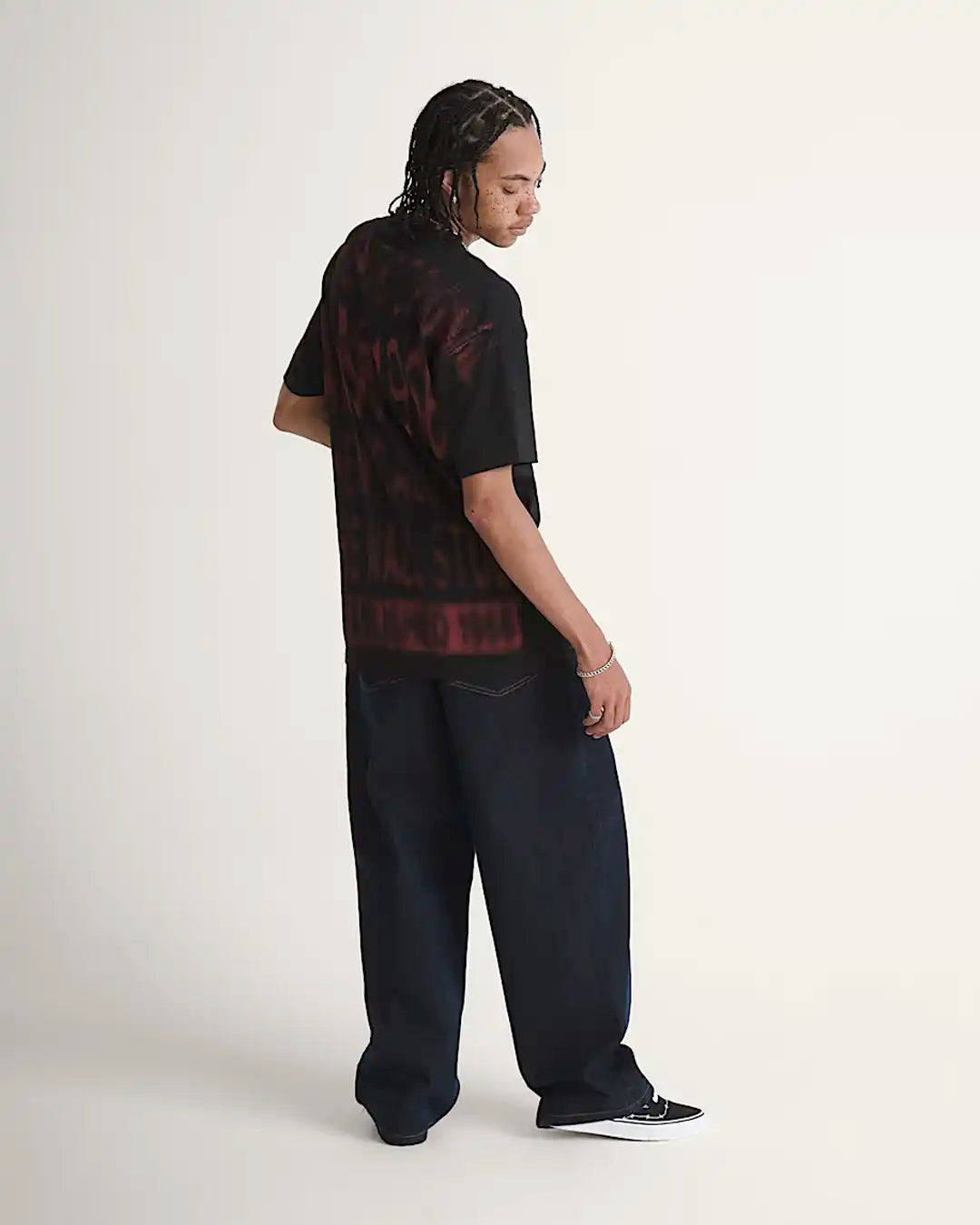 Jeans Check-5 Baggy Denim - Dark Rinse