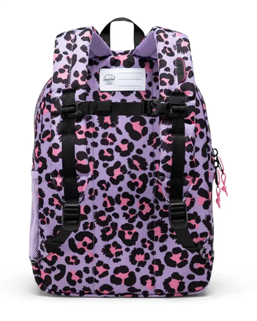 Heritage Youth Backpack - Scribble Leopard