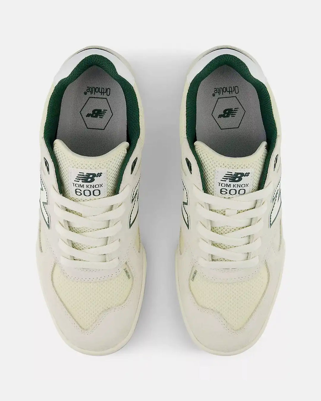 Numeric 600 Tom Knox Shoes - Sea Salt/Forest