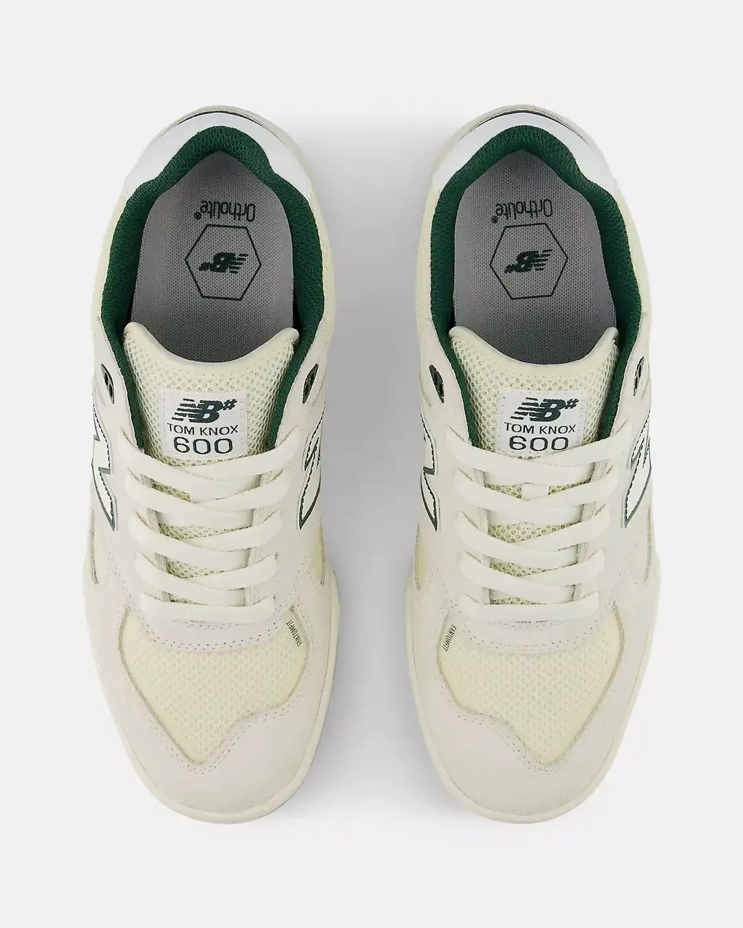 Numeric 600 Tom Knox Shoes - Sea Salt/Forest