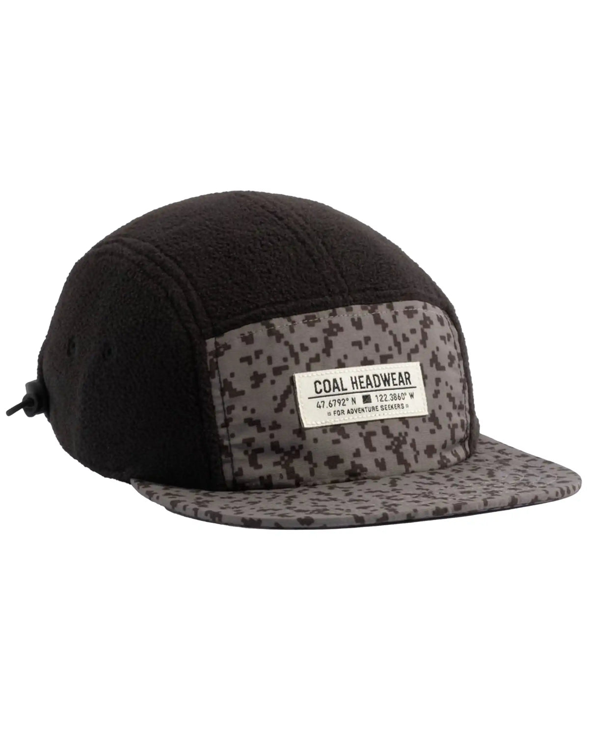 COAL Bridger Hat - Black/Grid Camo